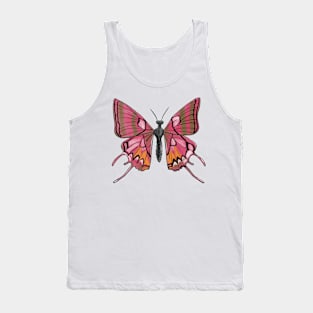 Pink Butterfly Tank Top